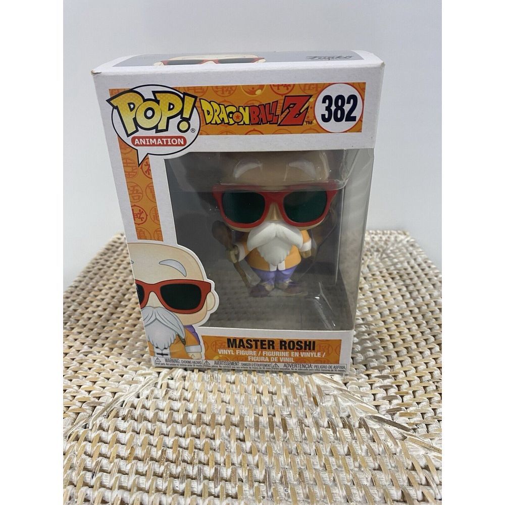 Funko Pop! Vinyl: Dragon Ball -‎ Master Roshi (w/ Staff) #382 -w/protector
